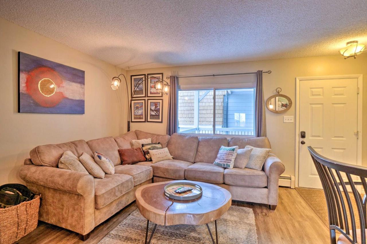 Main St Breck Condo With Mtn Views - Walk To Lifts! Breckenridge Eksteriør billede